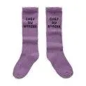 Chaussettes Chef Du Burger Purple
