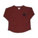 Shirt maroon - T-shirts and with cool prints, ruffles or simple designs for your baby | Stadtlandkind