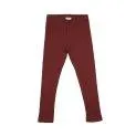 Leggings maroon - Des leggings confortables fabriqués dans des tissus de haute qualité pour votre bébé | Stadtlandkind