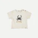 T-shirt bébé Maxim Ivory - Une mode bébé durable fabriquée à partir de matériaux de haute qualité | Stadtlandkind