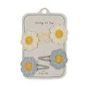 4 pack of Daisy hair clips - Beautiful and practical hair accessories for your kids | Stadtlandkind