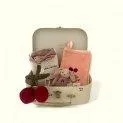 Birth gift suitcase Cherry Love - Everything for everyday life with your baby | Stadtlandkind