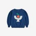 Sweatshirt Tomato Plate - Sweatshirts and great knits keep your kids warm even on cold days | Stadtlandkind