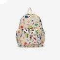 Funny Insects All Over Offwhite backpack - Back to school with fancy backpacks and satchels | Stadtlandkind