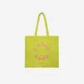 Shopping bag A Folk Song Light Green - Shopper with super much storage space and still super stylish | Stadtlandkind