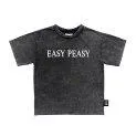 T-Shirt Easy Peasy Skate Grey Vintage Dye 