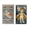 Superhero mouse, little brother in a matchbox - Sweet friends for your doll collection | Stadtlandkind