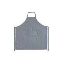 Striped chef's apron, denim blue - Everything for the perfectly set table and great baking accessories | Stadtlandkind
