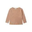 Basic Terracotta long-sleeved shirt - Sweet dreams for your kids with our nightwear and great pajamas | Stadtlandkind