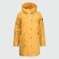 Ladies raincoat Travelcoat golden yellow mélange - The somewhat different jacket - fashionable and unusual | Stadtlandkind