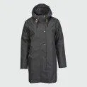 Damen Regenmantel Travelcoat black - Die etwas andere Jacke - modisch und ausgefallen | Stadtlandkind