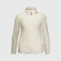 Ladies fleece jacket Naira off white (egret) - The somewhat different jacket - fashionable and unusual | Stadtlandkind