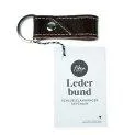 Leather key fob leather collar short - Order is more than half the life | Stadtlandkind