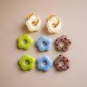 Créoles set de 4 Hoop Flower Maxi - De superbes bijoux pour adultes | Stadtlandkind