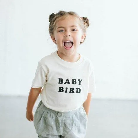 T-Shirt Baby Bird Blanc - The Bee & the Fox