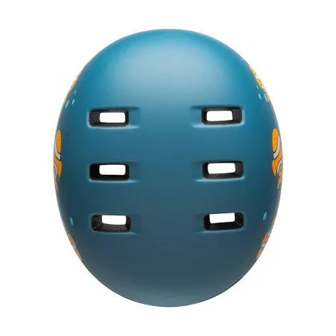 Lil Ripper Helmet matte gray/blue fish - Bell