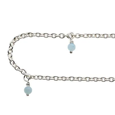 Collier mit 14 Amazonith Steinen, silber - Jewels For You by Sarina Arnold