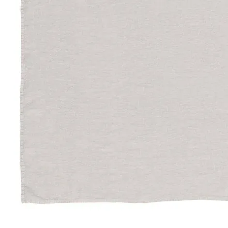 Linus uni, drap housse 170x270 cm gris clair - lavie