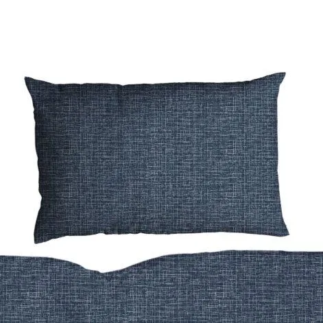 Finn, pillow case 65x100 cm indigo - lavie