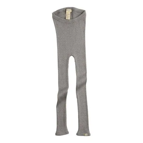 Leggings Silk Bieber Grey Melange - minimalisma