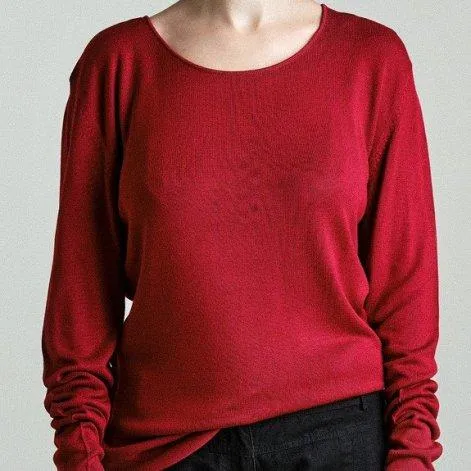 Bamboo Sweater red - TGIFW
