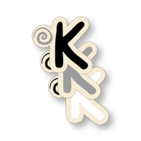 Letters small K - Kynee