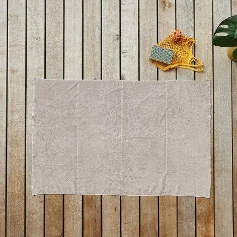 Tilda taupe, bath towel 100x150 cm - lavie