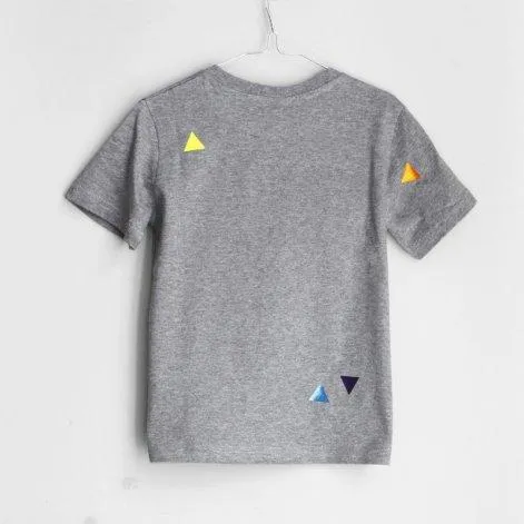T-Shirt Triangles gris - pom Berlin