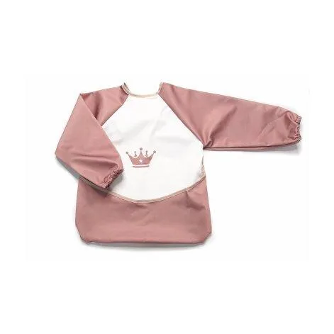 Soft bib pink with long sleeves (crown) incl. carrying bag - Bellivia