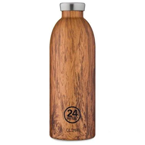 Thermosflasche Clima 0.85 l Sequoia Wood - 24Bottles