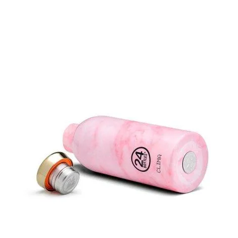 Thermosflasche Clima 0.5 l Pink Marble - 24Bottles
