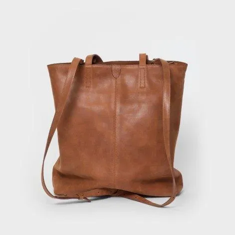 Tote Bag ZIP Plus Brown - Park Bags