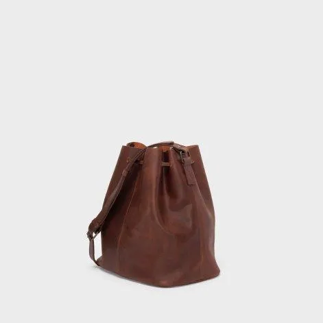 Bucket Bag Dark-Brown - Park Bags