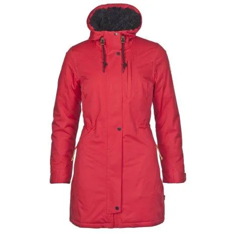 Women's winter coat Gracelyn red scooter - rukka