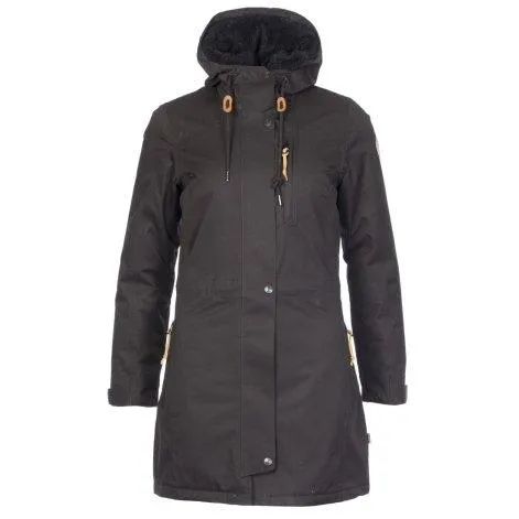 Women's winter coat Gracelyn black- black - rukka