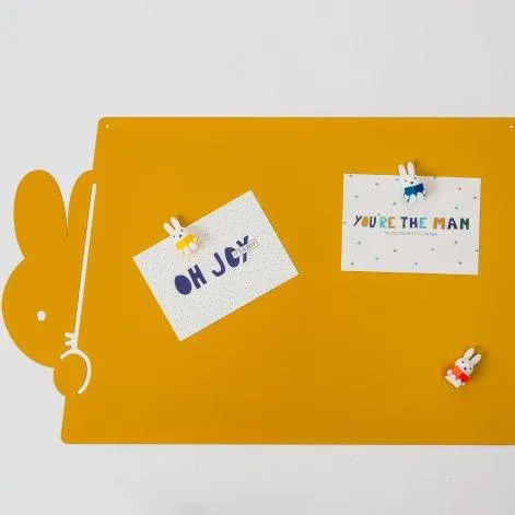 Miffy Peek-a-boo Magnetic Board - Hanging - Yellow - Atelier Pierre