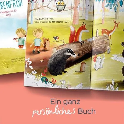 Farbenfroh - personalisierbares Kinderbuch Librio - Librio