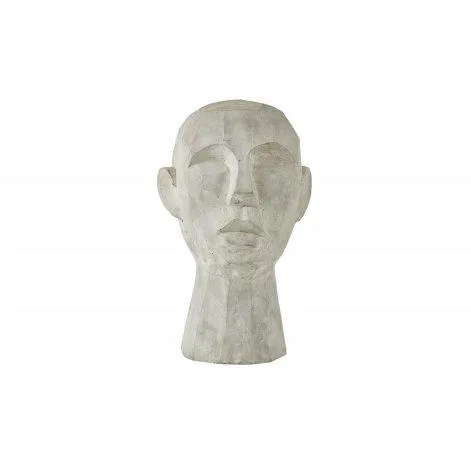 Skulptur Kopf, Weiss - Villa Collection