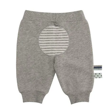 Baby Sweatpants Grey Melange - OrganicEra