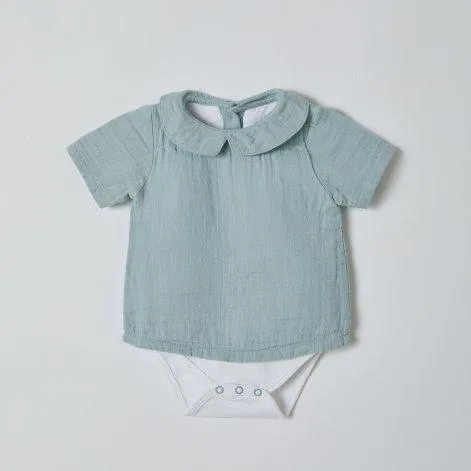 T-Shirt body pour bébé Mint - OrganicEra