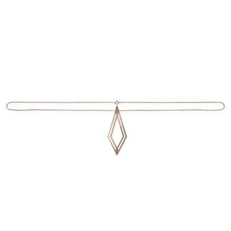 Collier Square rose gold plated - Jewels For You by Sarina Arnold