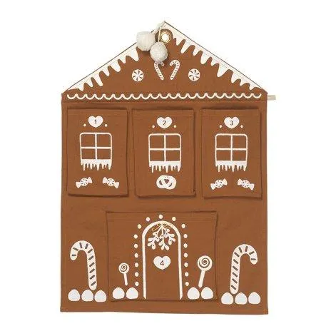 Advent Calendar Gingerbread House - Fabelab