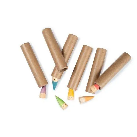 Wooden Figures 6 Baby Sticks - Grapat