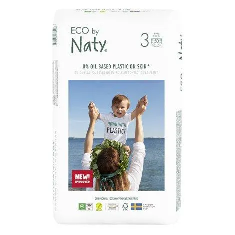 NATY Organic FSC Diapers Midi No. 3 - Naty