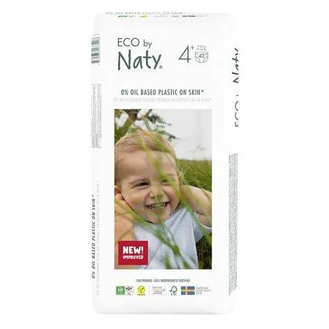 Couches-culottes pour bébés Maxi grand paquet n° 4+ - Naty