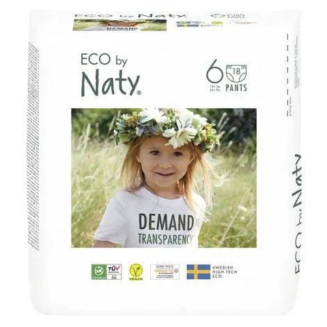NATY Organic Diaper Panties Junior XL No. 6 - Naty