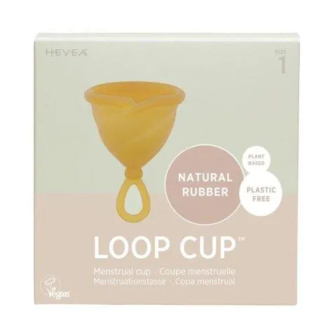 Loop Cup Amber Size 1 - HEVEA