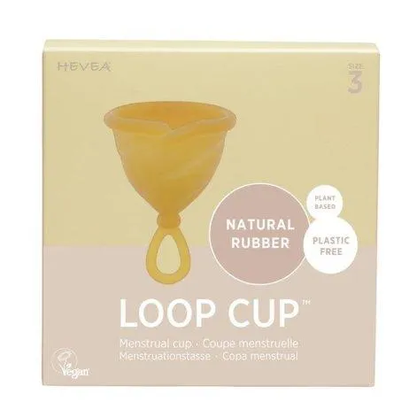 Loop Cup Amber Size 3 - HEVEA