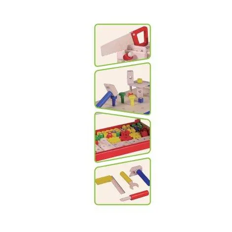 Spielba workbench with lots of accessories - Spielba