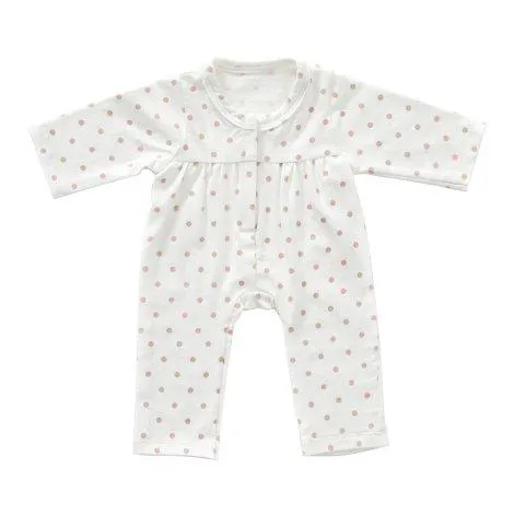 Doll onesie (40-45 cm) rose dots - by ASTRUP